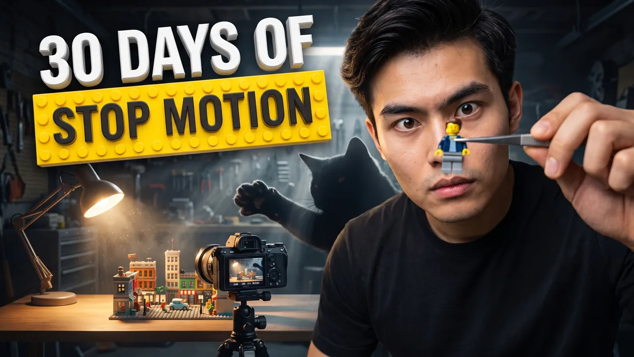 Thumbnail &ldquo;30 Days of Stop Motion&rdquo; made by the Bloggers.tools generator