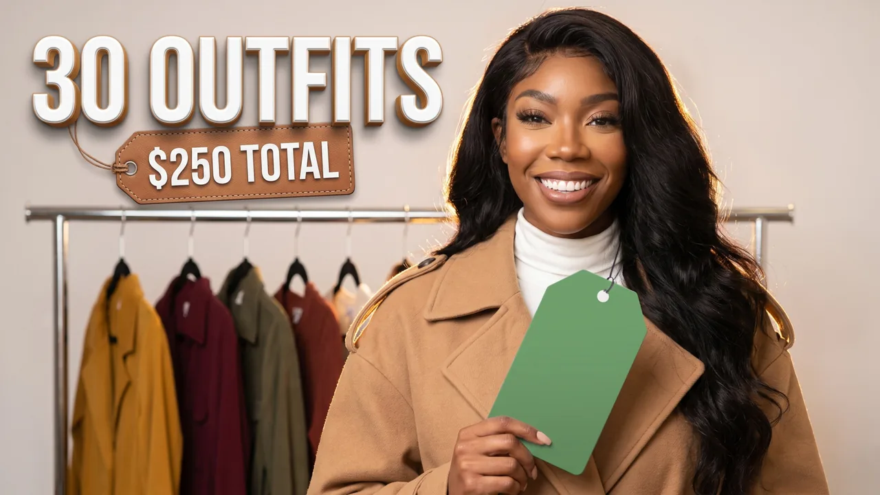 Thumbnail &ldquo;30 Outfits&rdquo; made by the Bloggers.tools generator