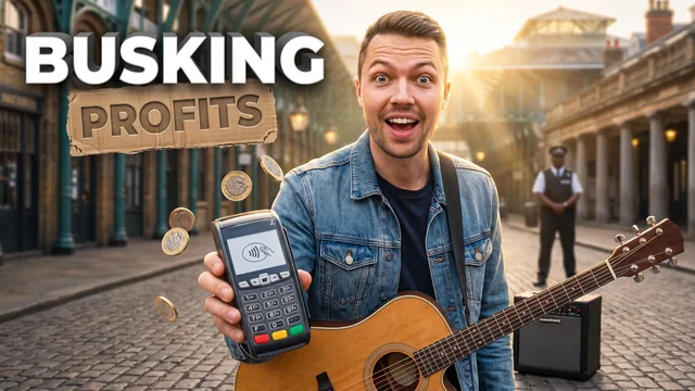 Thumbnail &ldquo;Busking Profits&rdquo; made by the Bloggers.tools generator