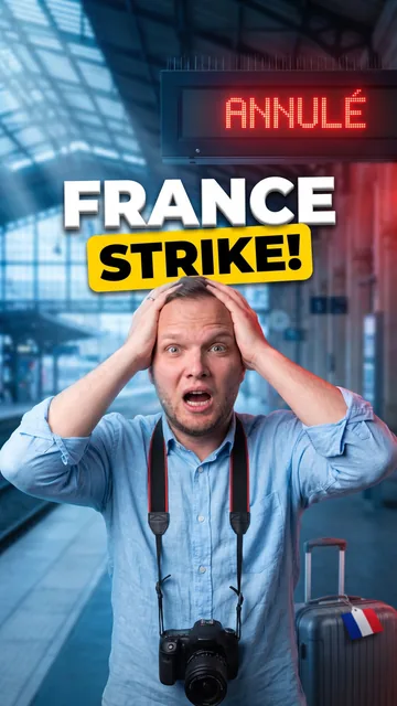 Thumbnail &ldquo;France Strike!&rdquo; made by the Bloggers.tools generator