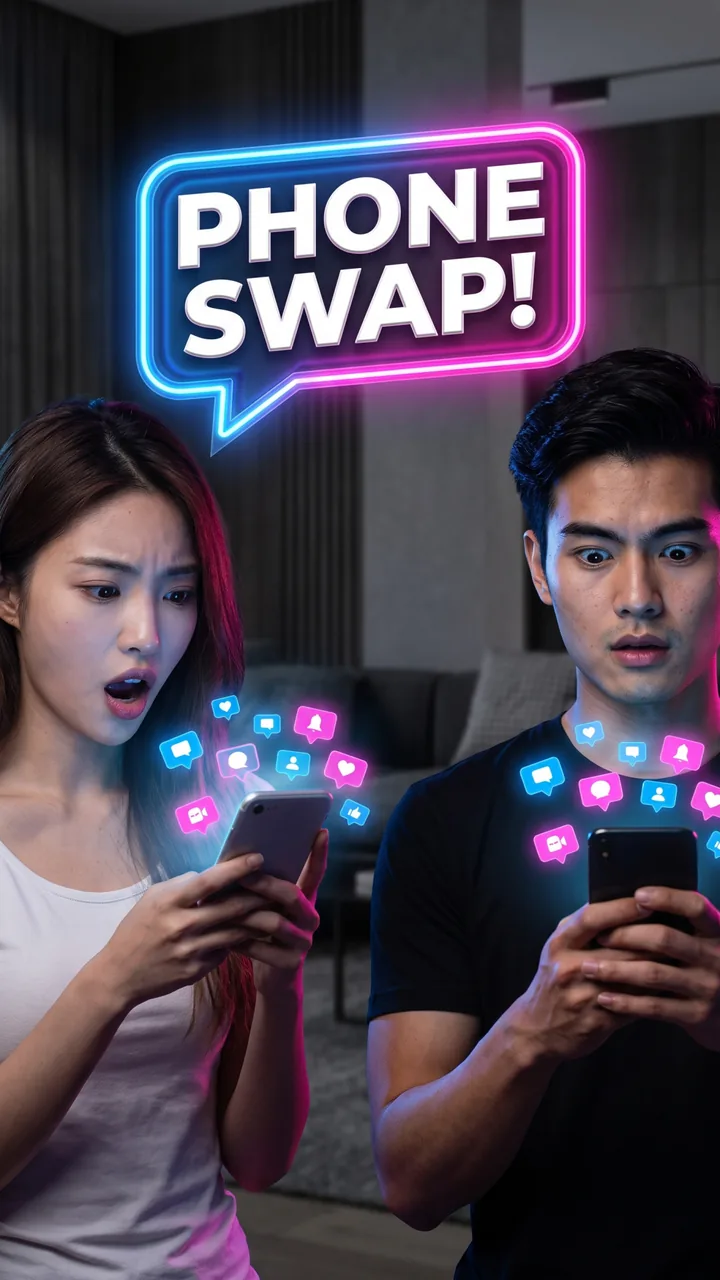 Thumbnail &ldquo;Phone Swap!&rdquo; made by the Bloggers.tools generator