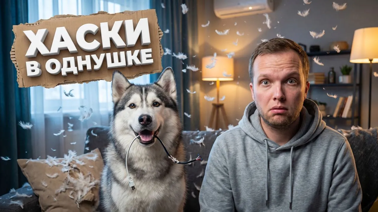 Превью «Хаски в однушке», сделанное генератором Bloggers.tools