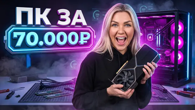 Превью «Игровой ПК с Avito за 70 тысяч» – автоматический режим