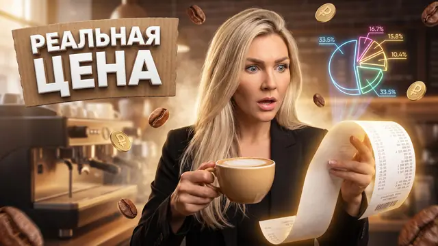 Превью «Почему капучино стоит 350 рублей» – автоматический режим