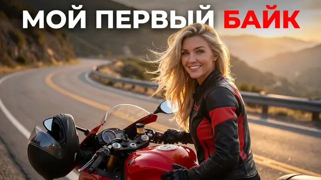 Превью «Купила свой первый мотоцикл» – профессиональный режим