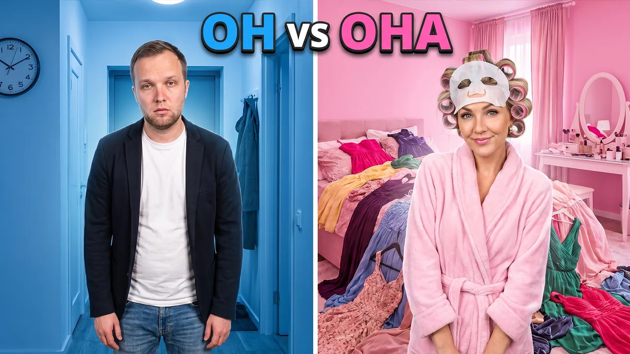 Превью «Он и она собираются на вечеринку» – профессиональный режим