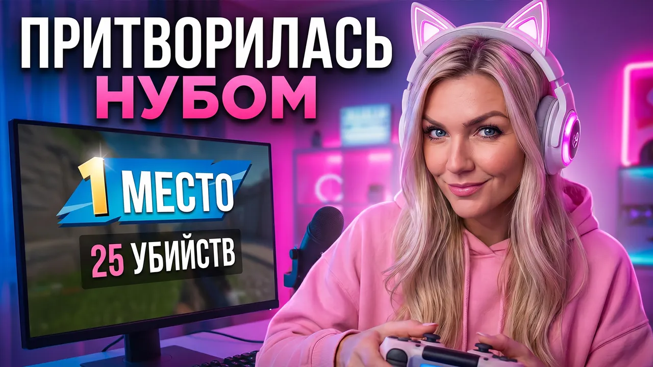 Превью «Притворилась новичком в онлайн-шутере» – профессиональный режим
