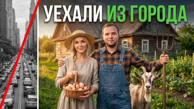 Превью «Уехали из города в деревню» – профессиональный режим
